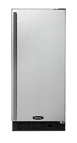 Marvel 30iMATBBORP ADA Height Clear Ice Machine with Factory Installed Pump and Right Hinged Panel Ready Overlay...