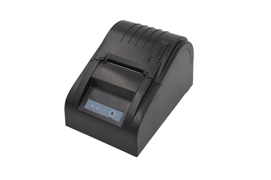 1 X USB POS Thermal Printer (Black, Paper width 58mm, Compatible ESC/POS Command, Built-in data buffer)