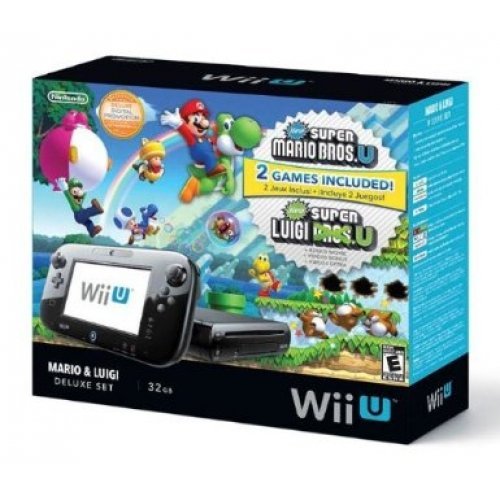 NINTENDO WUPSKAFP / Wii U Console Black Deluxe