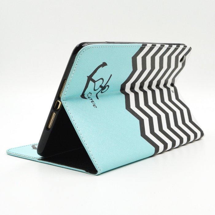iPad Mini 1/2/3 Case, Firefish High Quality PU Leather Wallet Case [Card Pockets] and Kickstand Feature Case for... N345