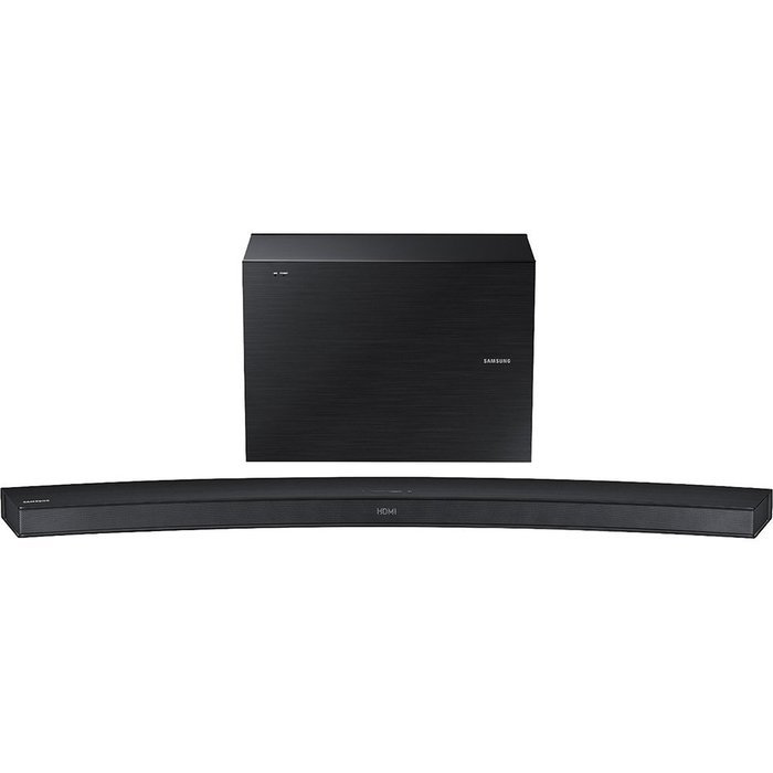 Samsung 2.1 Channel 300W Curved Wireless Audio Soundbar (HW-J4000/ZA) with Soundbar Bracket, High-Speed HDMI Cable... N6