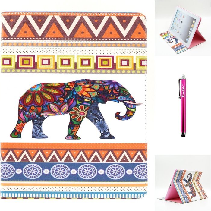 iPad Mini 1/2/3 Case, Firefish High Quality PU Leather Wallet Case [Card Pockets] and Kickstand Feature Case for... N350