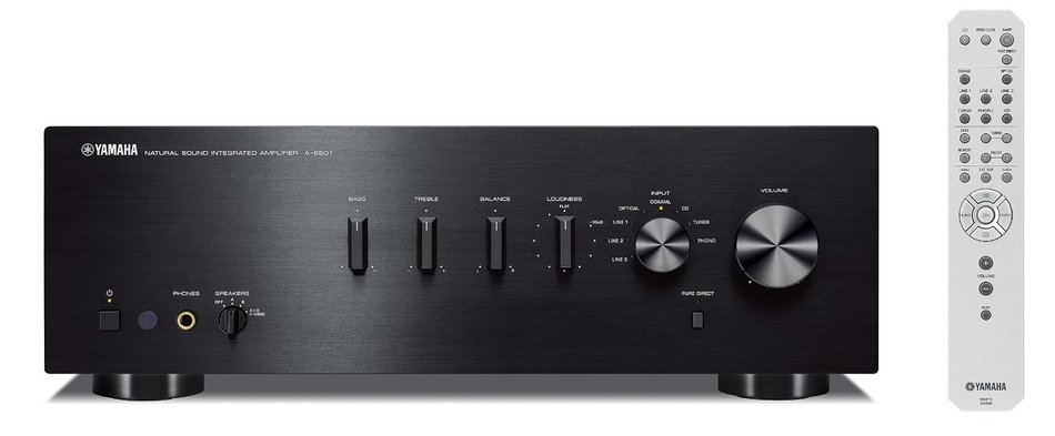 Yamaha A-S701SL Natural Sound Integrated Stereo Amplifier (Silver) N4