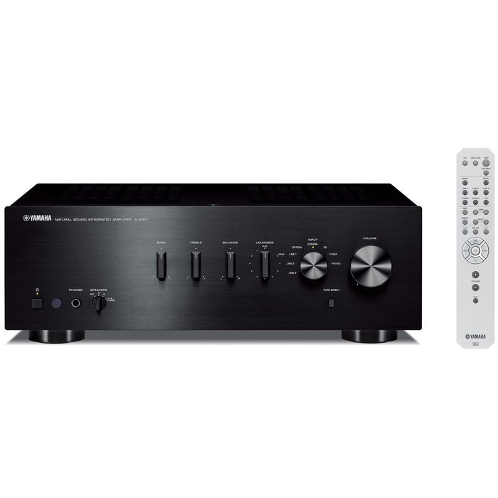Yamaha A-S701SL Natural Sound Integrated Stereo Amplifier (Silver) N5