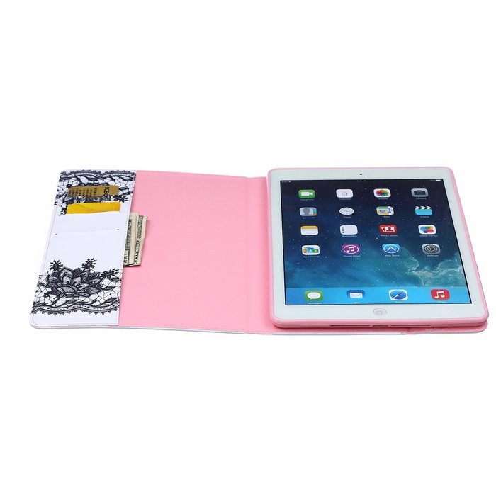 iPad Mini 1/2/3 Case, Firefish High Quality PU Leather Wallet Case [Card Pockets] and Kickstand Feature Case for... N357