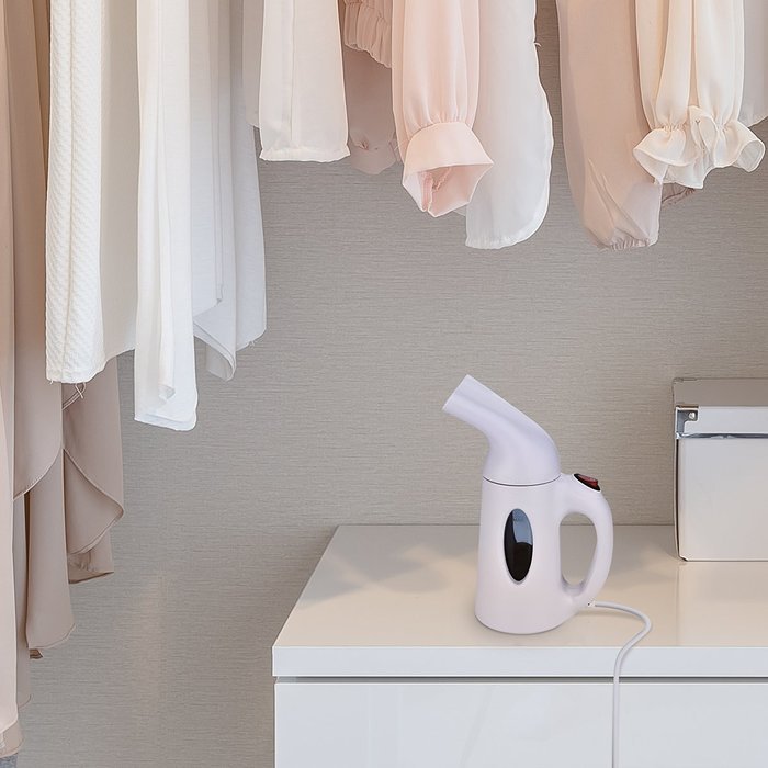 [Upgraded Version]Fabric Steamer, Homitt Portable Garment Cloth Steamer with Storage Bag for Travel.