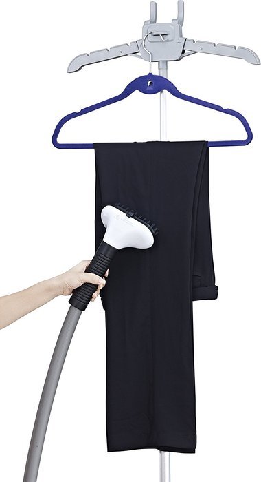 SALAV Performance Series GS-06 DJ Black Garment Steamer with Adjustable Hanger, 1500-watt, Black N2