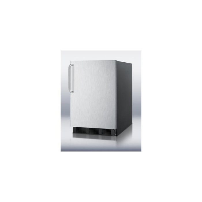 Summit FF6BBISSTBADA 5.5 cu. ft. All-Refrigerator With Automatic Defrost Hidden Evaporator Adjustable Shelves...