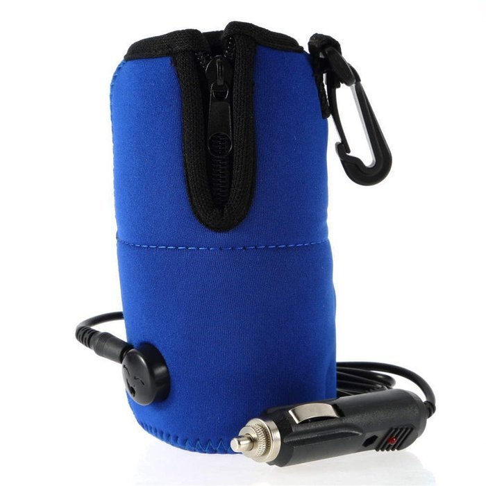 ShungHO Portable 12V in Car Auto Travel Baby Food Milk Water Bottle Cup Warmer Heater N7