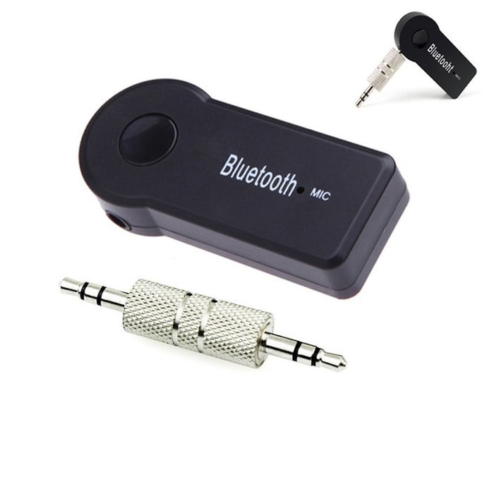Goliton&reg; A2DP 3.5mm Wireless Bluetooth 3.0 Stereo Music Audio Handsfree Receiver Adapter Dongle for Car AUX Mic... N3