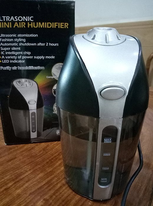 Air Humidifier essential Oil DiffuserMini Ultrasonic Car Cool Mist Air Purifier 300ML USB Home & Office Oil Aroma... N2