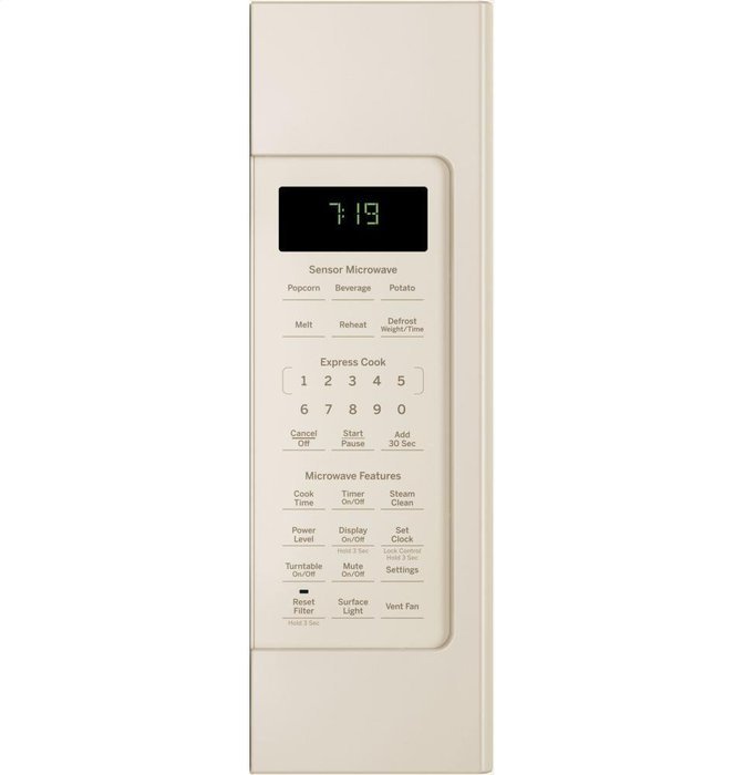 GE Profile Bisque Over-The-Range Microwave Oven N2