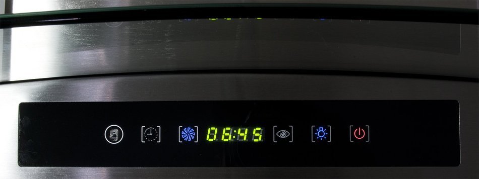 Golden Vantage Stainless Steel 36" Euro Style Ventless/Ductless Island Mount Remote Range Hood LED Screen GVAIS3... N3