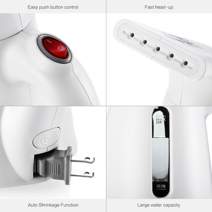 Housmile Garment Steamer 360ml Portable Handheld Fabric Steamer Fast Heat-up Powerful Travel Garment Clothes Steamer...