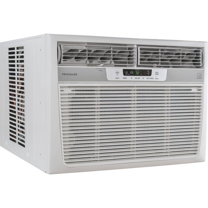 Frigidaire 15,100 BTU 115V Window-Mounted Median Air Conditioner with Temperature Sensing Remote Control N5
