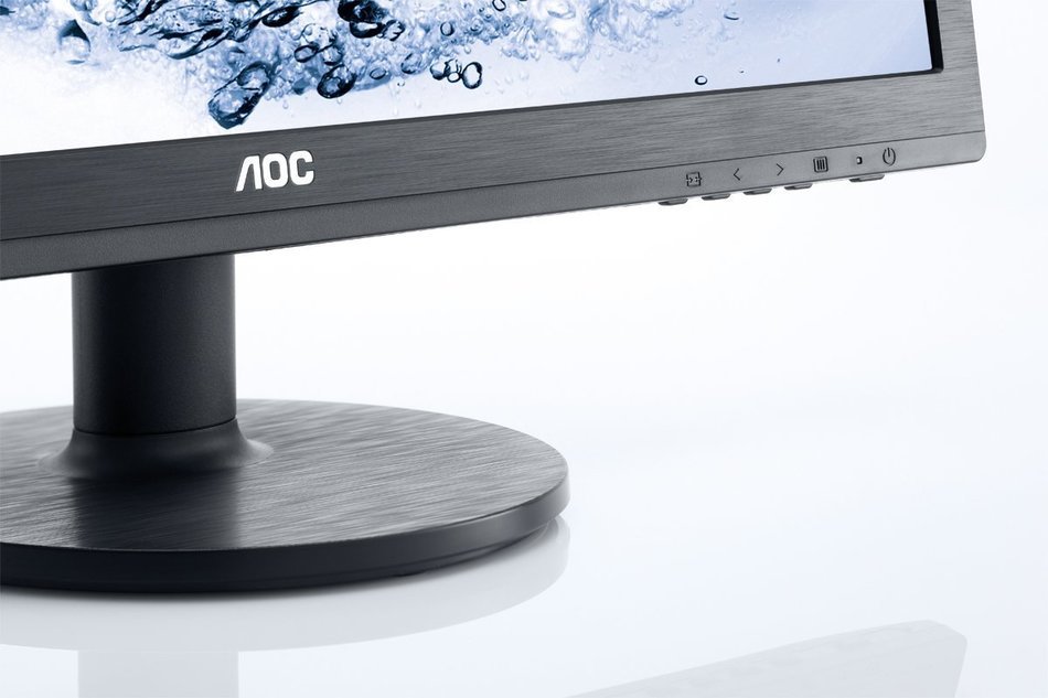 AOC e2460Sh 24" 16:9 Black W-LED 1920x1080, TN 170/160 (CR10), 1000:1, 1ms GtG, Speakers,... N2