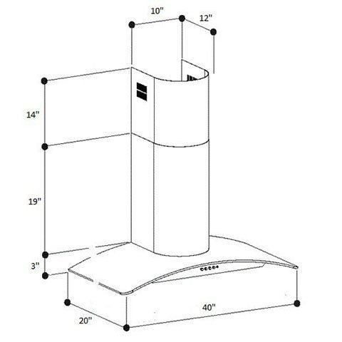 NT AIR Range Hood 40