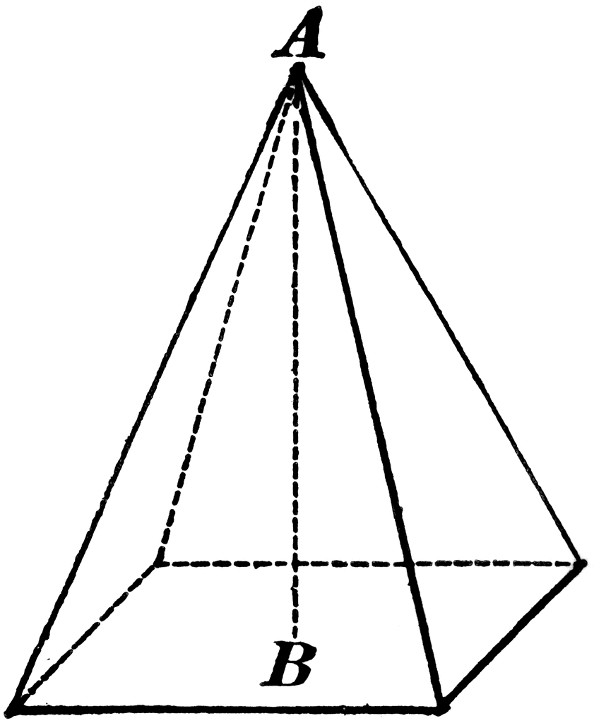 Объёмное тело пирамида
