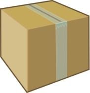 Cardboard Box Clip Art N8