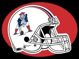 Clipart of New England Patriots Old Logo