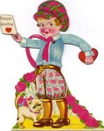 Weird Boy Clip Art card