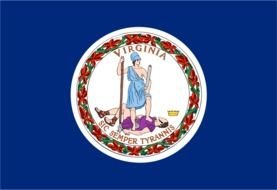 Clipart of Virginia State Flag