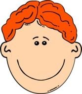 Boy Head Clip Art N4