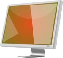 Art Clip Monitor Computer Screen