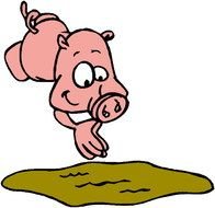 Three Pigs Clip Art