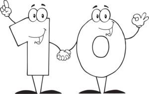 live numbers as a picture for clipart