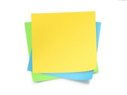 Post It Note Template drawing