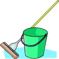 Mop And Bucket Clip Art