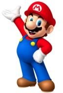 happy Mario Clip Art drawing