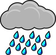 Cartoon Rain Cloud Clip Art N10