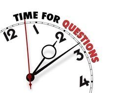 Any Questions Thanks For Your Time drawing