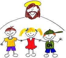cartoon preschool children