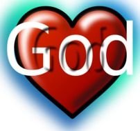 God Heart Clip Art N2