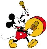 Mickey Mouse Music Clip Art