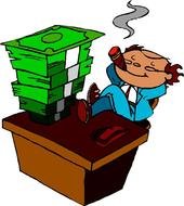 Rich Man With Money