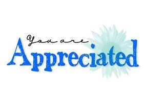 You Are Appreciated Clip Art