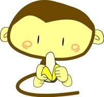 Cartoon Monkey Clip Art N8