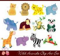 Wild Animal Clip Art