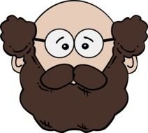 Cartoon Man Face Clip Art N8