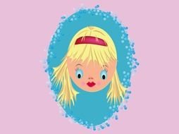 Doll Face drawing