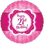 Happy 70th Birthday Balloon Pink
