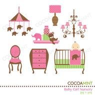 Baby Nursery Clip Art