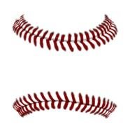 Baseball Laces Clip Art N5