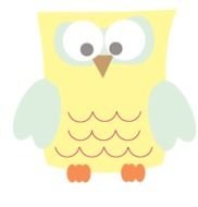 cartoon yellow owl
