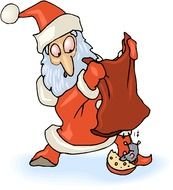 Funny Santa Clip Art