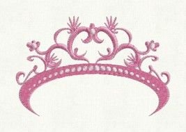 Ä°llustration of pink Princess Crown